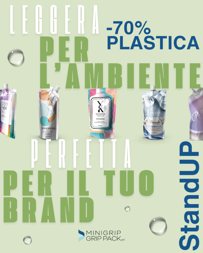 StandUP sostenibilità packaging